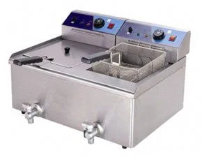 ציפסר תעשייתי 13 ליטר 2 תאים