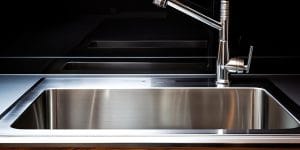 כיור נירוסטה תעשייתי