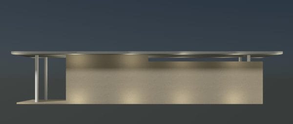 שולחן נירוסטה